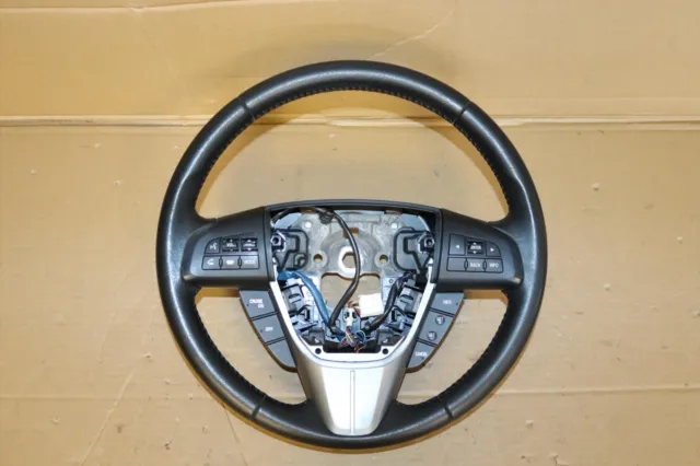 2010-2013 Mazda 3 Speed MZR Turbo Hatchback Genuine Steering Wheel Assembly