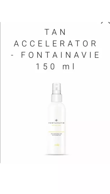 Tan Accelerator FM Enhancer SPF10 Fontainavie 150ml