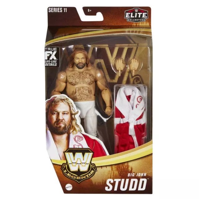 WWE Elite Legends Series 11 Big John Studd Mattel NIB