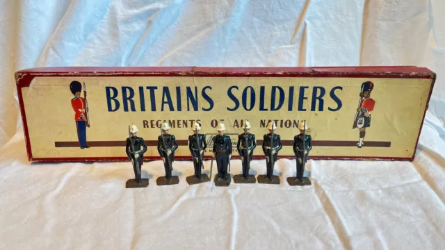 Royal Marines (Present Arms), Set No. 2071 with Original Box