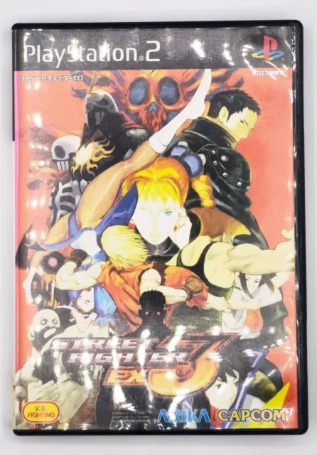 Japan Import PS2 - Street Fighter EX3 - Japanese *no manual*