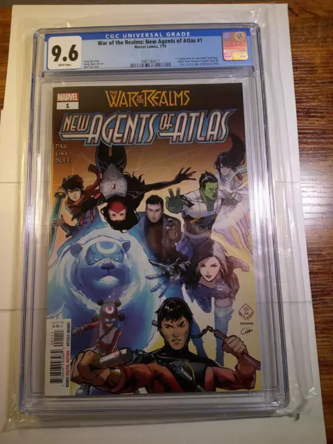 War of the Realms: New Agents of Atlas #1, CGC 9.6