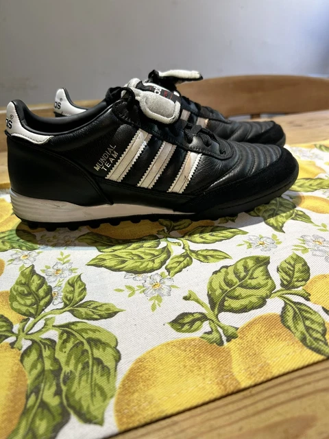 2016 ADIDAS COPA Mundial Team TF Leather Football Boots Size 7.5 Black Ref K87 39.99 PicClick UK