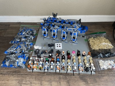 huge lot of lego minifigures