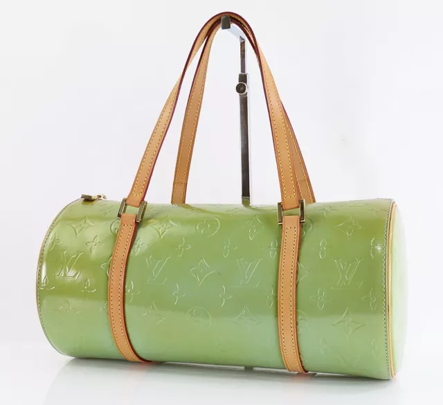 LOUIS VUITTON Handbag M91309 Bedford Monogram Vernis green Women