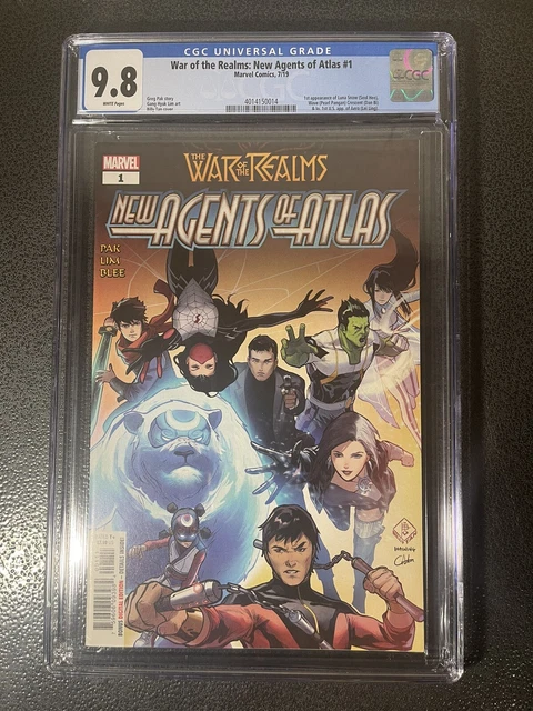 War of the Realms New Agents of Atlas 1 Cover A First Print CGC 9.8 40414150014