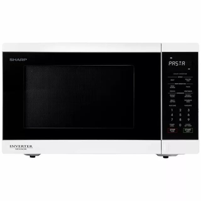 NEW Sharp R350EW Smart Inverter 1200W Microwave