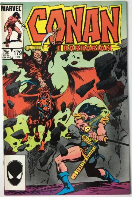 Conan The Barbarian Vol 1 #179 February 1986 American Marvel Comic First Edition