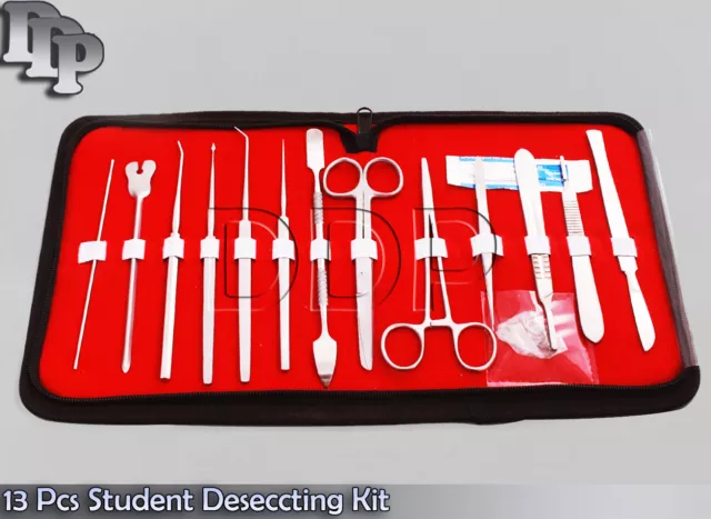 Dissecting kit / Dissection Set / Anatomy Kit 13 Pieces Fine Quality Inst DS-736