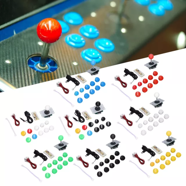 QM070901 Arcade Game Joystick Kits Delay Arcade Game DIY Kit Parts With DOB