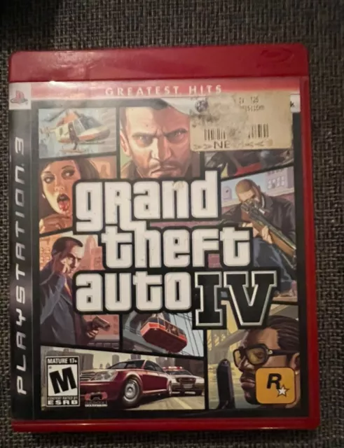Grand Theft Auto IV Sony PlayStation 3 Video Game PS3 - Gandorion