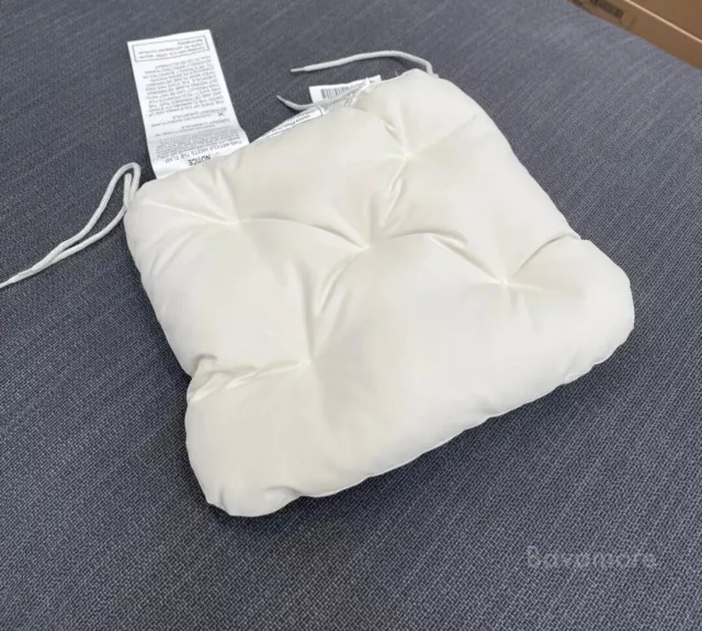 KUDDARNA Seat/back pad, outdoor, beige, 45 5/8x17 3/4 - IKEA