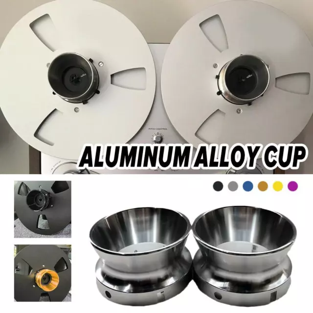 ALUMINUM ALLOY CUP For revox NAB-Adapter, Reel-to-Reel Recorders
