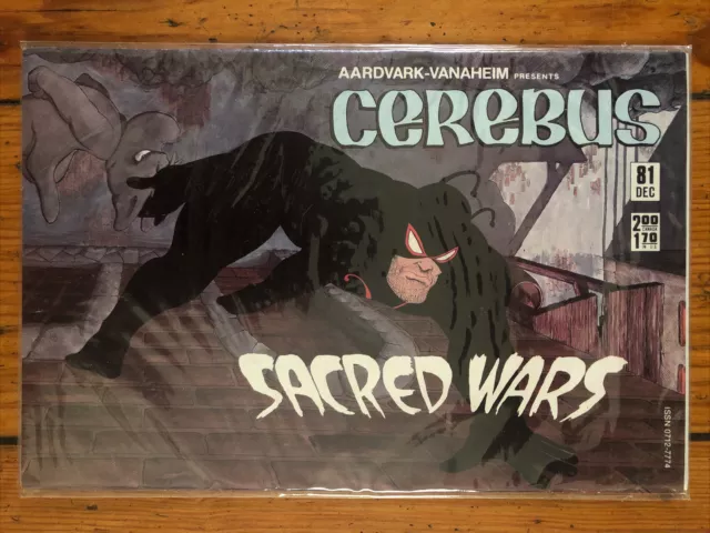 Cerebus #81 Aardvark-Vanaheim 1986 Dave Sims, 1st Appearance Spider-Roach VG/FN