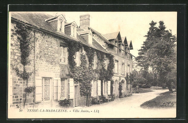 CPA Tesse-la-Madeleine, Villa Javin