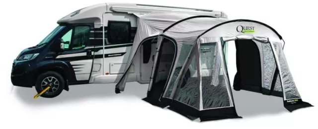 Quest Falcon 300 HIGH top tall driveaway motorhome awning A3508 -GREY
