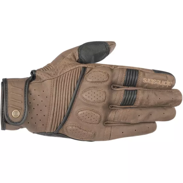 Alpinestars Crazy Eight Gloves Black/Black (Size 2XL) 3301-3230