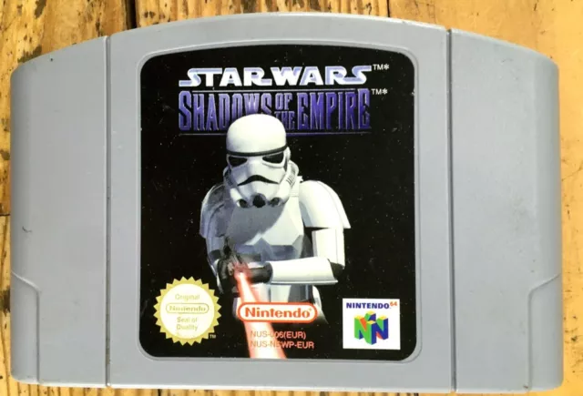 Cartouche Star Wars Shadows Of The Empire 100% Originale Nintendo 64 N64 Pal Eur