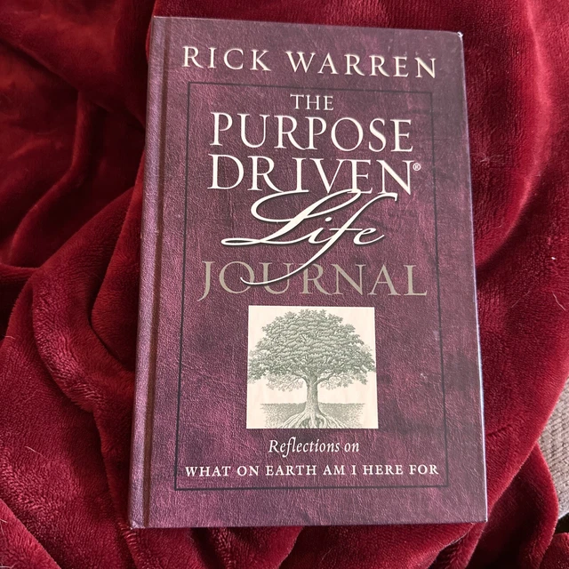 THE PURPOSE DRIVEN Life Journal par Rick Warren EUR 11,39 PicClick FR