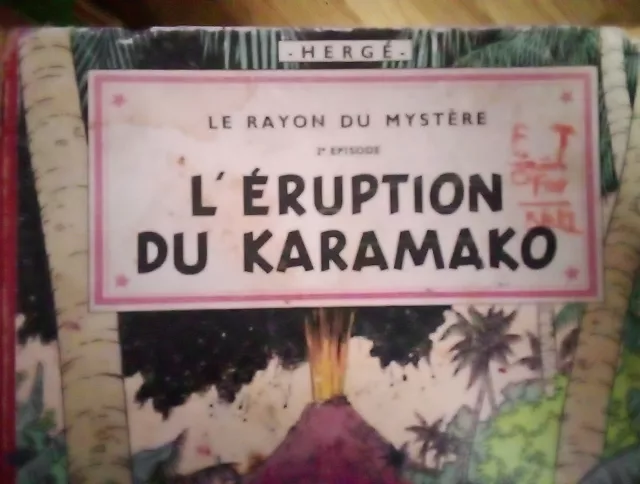 BD JO,ZETTE et JOKO / L'éruption du Karamako / EO B6 1952 / AB. Casterman 2