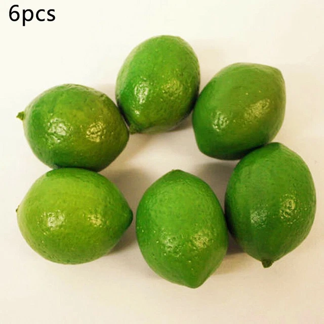 Accesorios de cocina artificial limón decoración fotografía verde plástico fruta