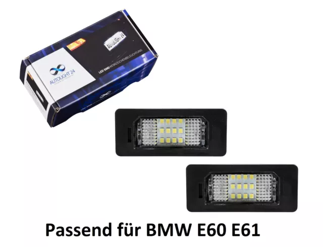 Premium LED Kennzeichenbeleuchtung für BMW E60 E61 5er KB18