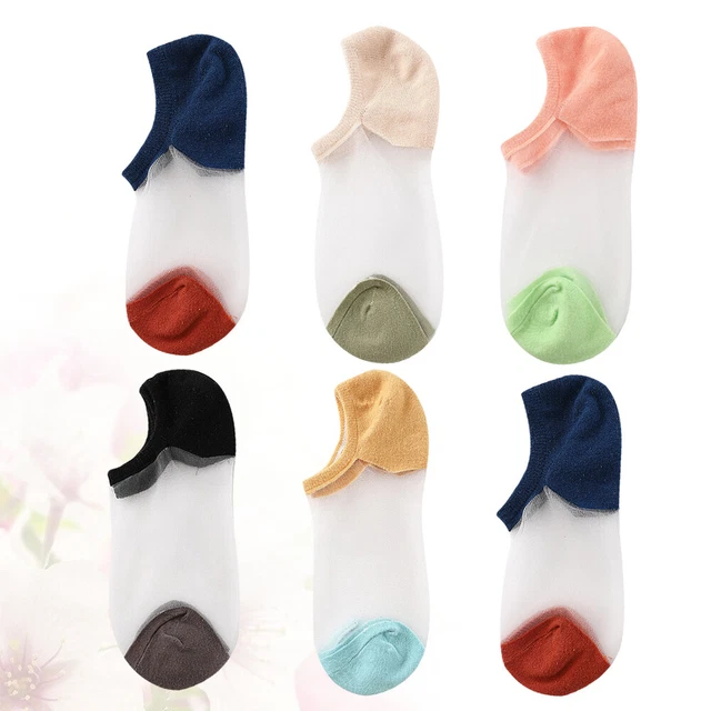 10 Pairs Fishnet Low Cut Socks Non Slip No Show Socks Girl Socks Invisible 3