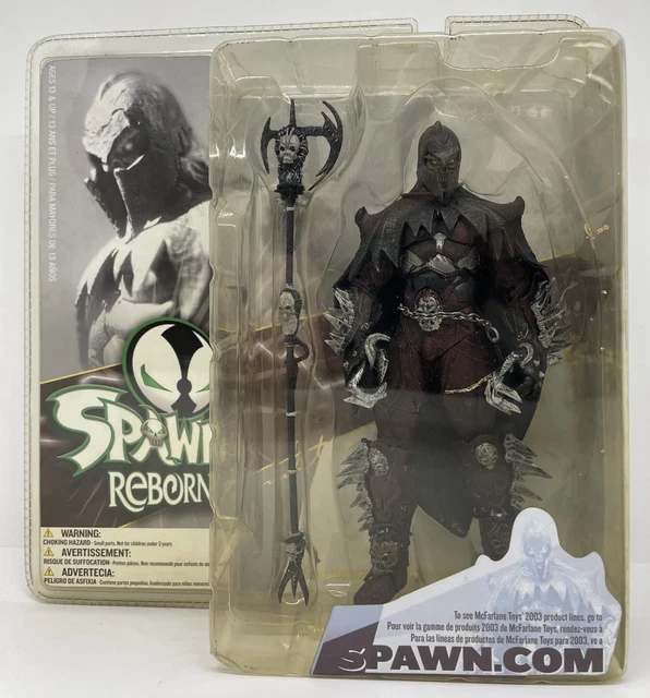 McFarlane Spawn Actionfigur Raven Spawn – 18 Cm, Beweglich, Mit Zubehör & Base, Ultra Articulation, In Fensterbox