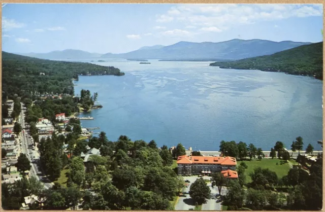 Lake George NY Fort William Henry Hotel New York Postcard