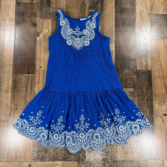 MEADOW RUE ANTHROPOLOGIE Womens Dress Size 4 Purple Crochet Fit