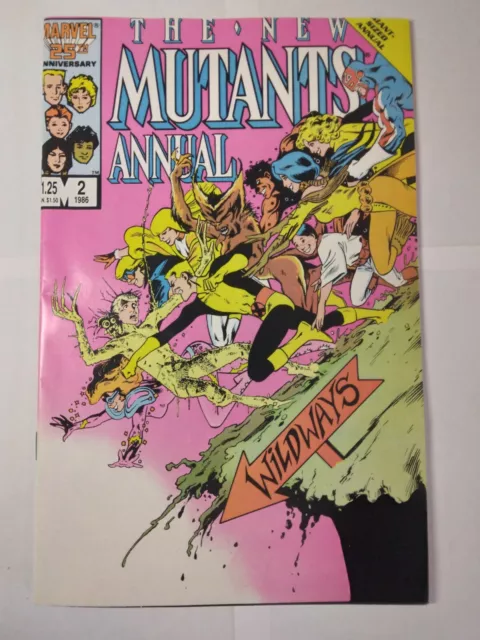 Marvel Comics The New Mutants Annual #2 1986