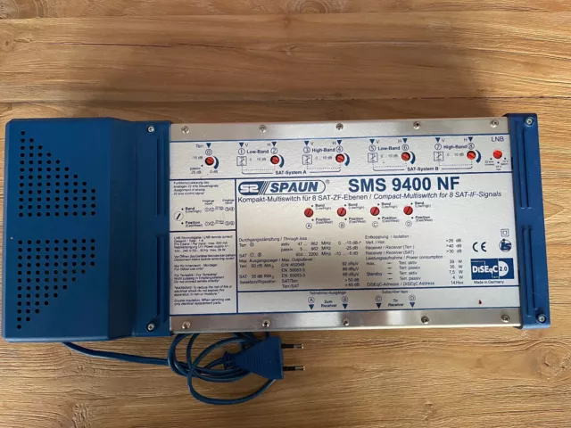 Spaun SMS 9940 NF Kompakt-Multiswitch Multischalter