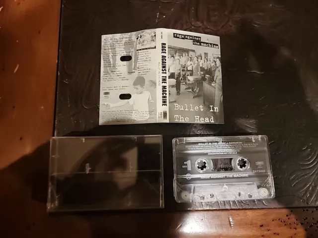 Rage Against the Machine Bullet In The Head Cassette Epic ZAT 5063