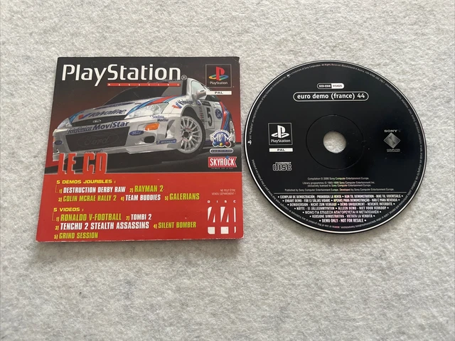 DESTRUCTION DERBY RAW - Sony Playstation 1 PS1 - PAL