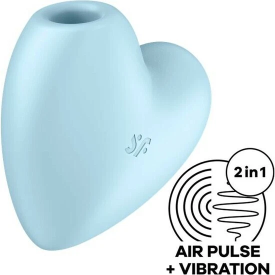 Satisfyer Cutie Heart - Azul