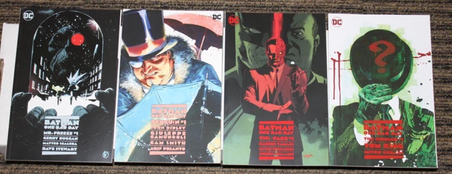 DC Batman One Bad Day COMPLETE EIGHT BOOK SET - ALL A Covers, 1sts, UNREAD