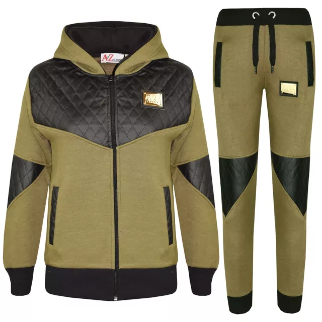 KIDS TRACKSUIT BOYS Girls Designer s A2Z Project Zipped Top Bottom Jogging Suits 16.99 PicClick UK