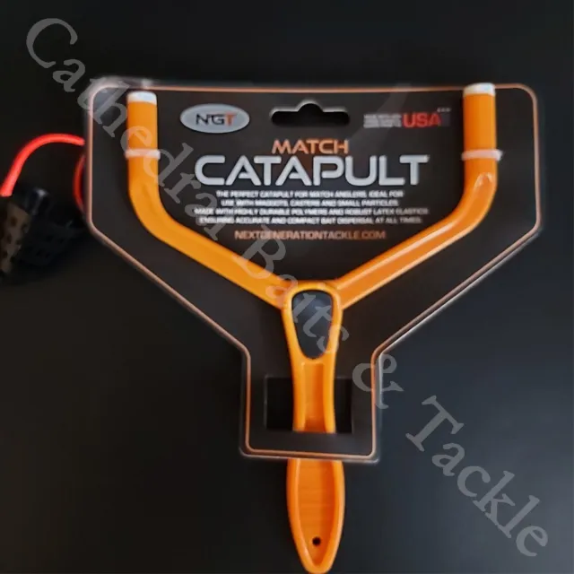 Match Carp Coarse Fishing Catapult for Maggots Baits Pellets Particals Bait NGT