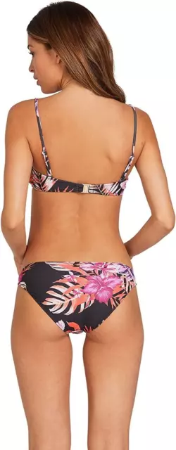 Volcom 281378 Women You Da Palm Hipster Swimwear Black, Size XS 2