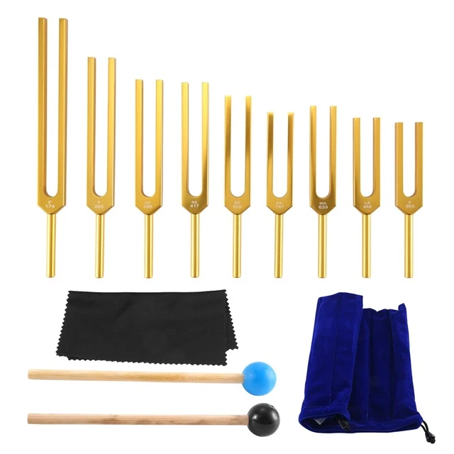 Set diapason - 9 diapason per chakra di guarigione, terapia del suono, Keep BodyP2