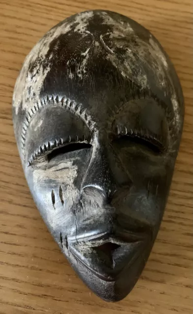 Art africain Ancien petit masque passeport ethnie Dan