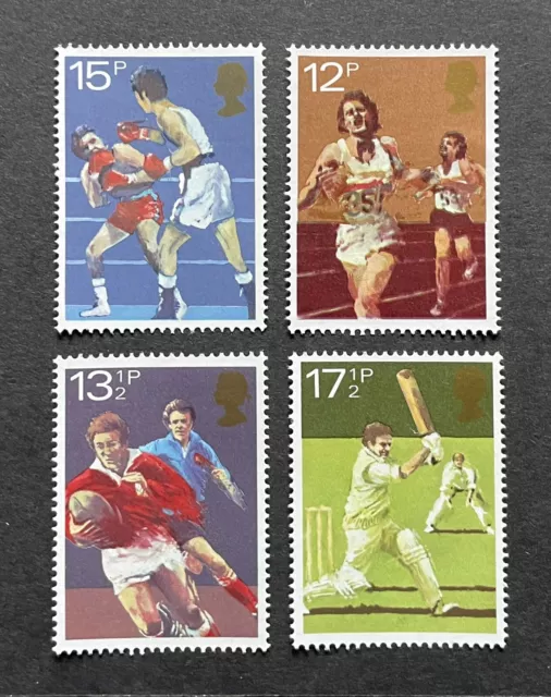 GB QEII 1980 Sport Centenaries (4) MNH, SG1134, SG1135, SG1136, SG1137