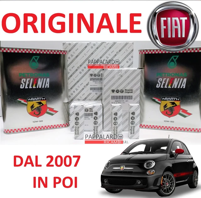 KIT TAGLIANDO OLIO SELENIA WR PE 5W30 FILTRI FIAT 500L 1.3 MTJ 84 CV 95 CV - Foto 3