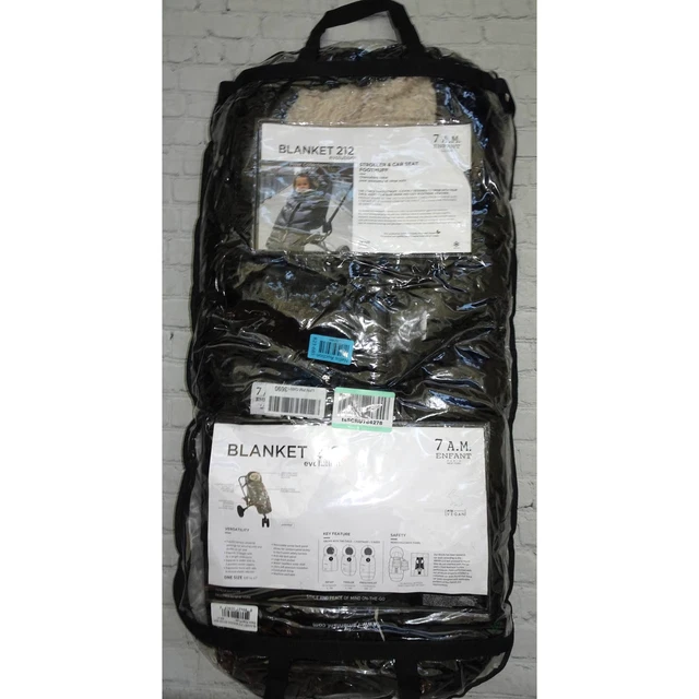 7 A.M. Enfant Blanket 212 Evolution (Black) Polar Collection