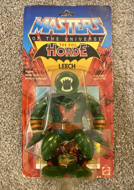 Vintage MOTU Masters of the Universe Leech 1984 MOSC