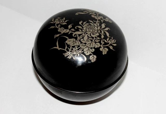 ANCIEN JEU DE la boule en BAKÉLITE noire en boite notice - style casino