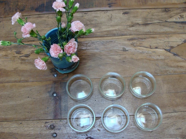 Lot de 6 ramequins / coupes à glace Duralex – verre ambré