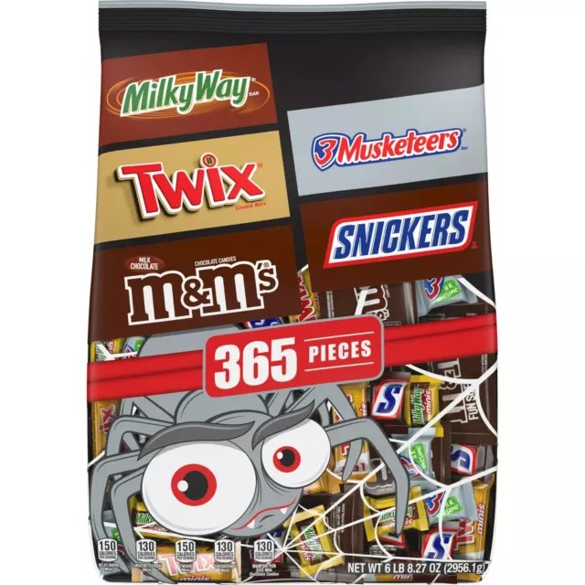 More Assorted Chocolate Bulk Halloween Candy Variety Pack - 104.27oz365Ct