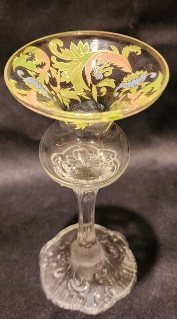 Rosenthal Classic Paisley German Crystal Candlestick Holder