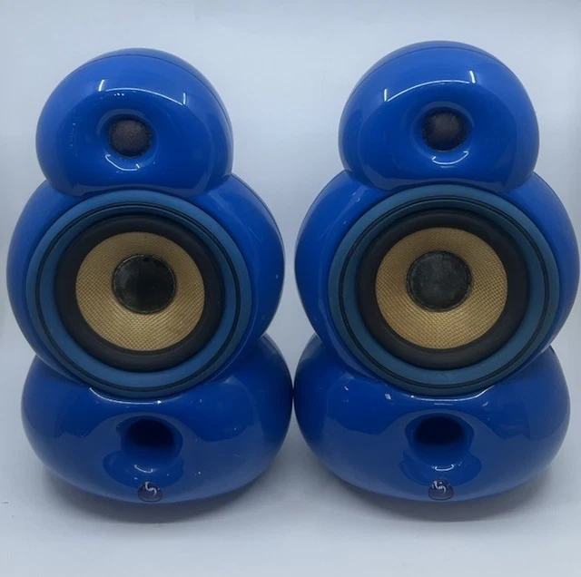 SCANDYNA MINIPOD HIFI speakers - Blue (Blueroom / B&W
